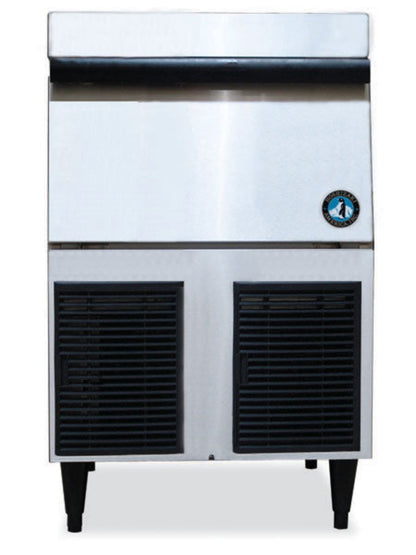 Hoshizaki F-330BAJ | 24" Wide Air-Cooled Undercounter Flaker Ice Maker w/ Built-In Storage Bin - F-330BAJ