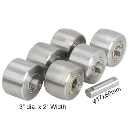 KAKA Industrial Bottom anvil dies set for english wheel F1.2X710 - 173221-37