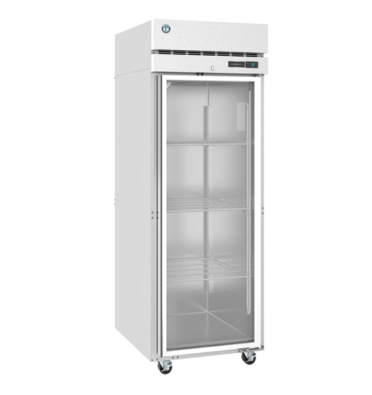 Hoshizaki F1A-FG | 28" Wide 1 Glass Door Top Mount Reach-In Freezer - F1A-FG