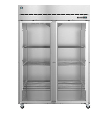 Hoshizaki  | 55" Wide 2 Glass Door Top Mount Reach-In Freezer - F2A-FG