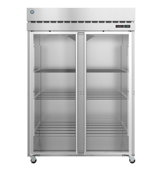 Hoshizaki  | 55" Wide 2 Glass Door Top Mount Reach-In Freezer - F2A-FG