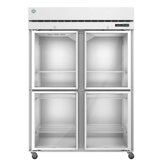 Hoshizaki F2A-HG | 55" Wide 4 Glass Door Top Mount Reach-In Freezer - F2A-HG