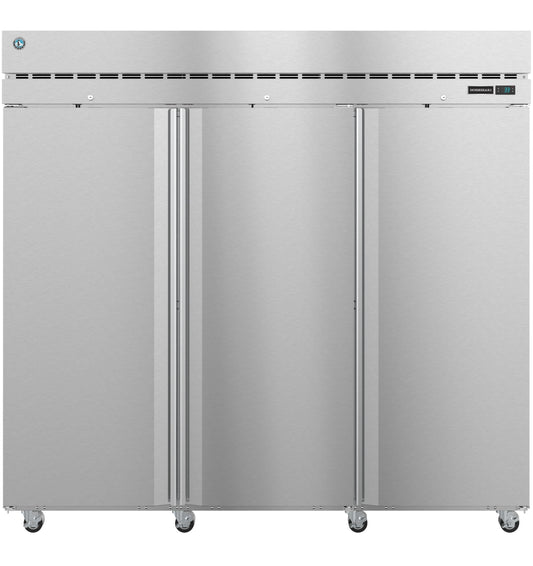 Hoshizaki F3A-FS | 83" Wide 3 Door Top Mount Reach-In Freezer - F3A-FS