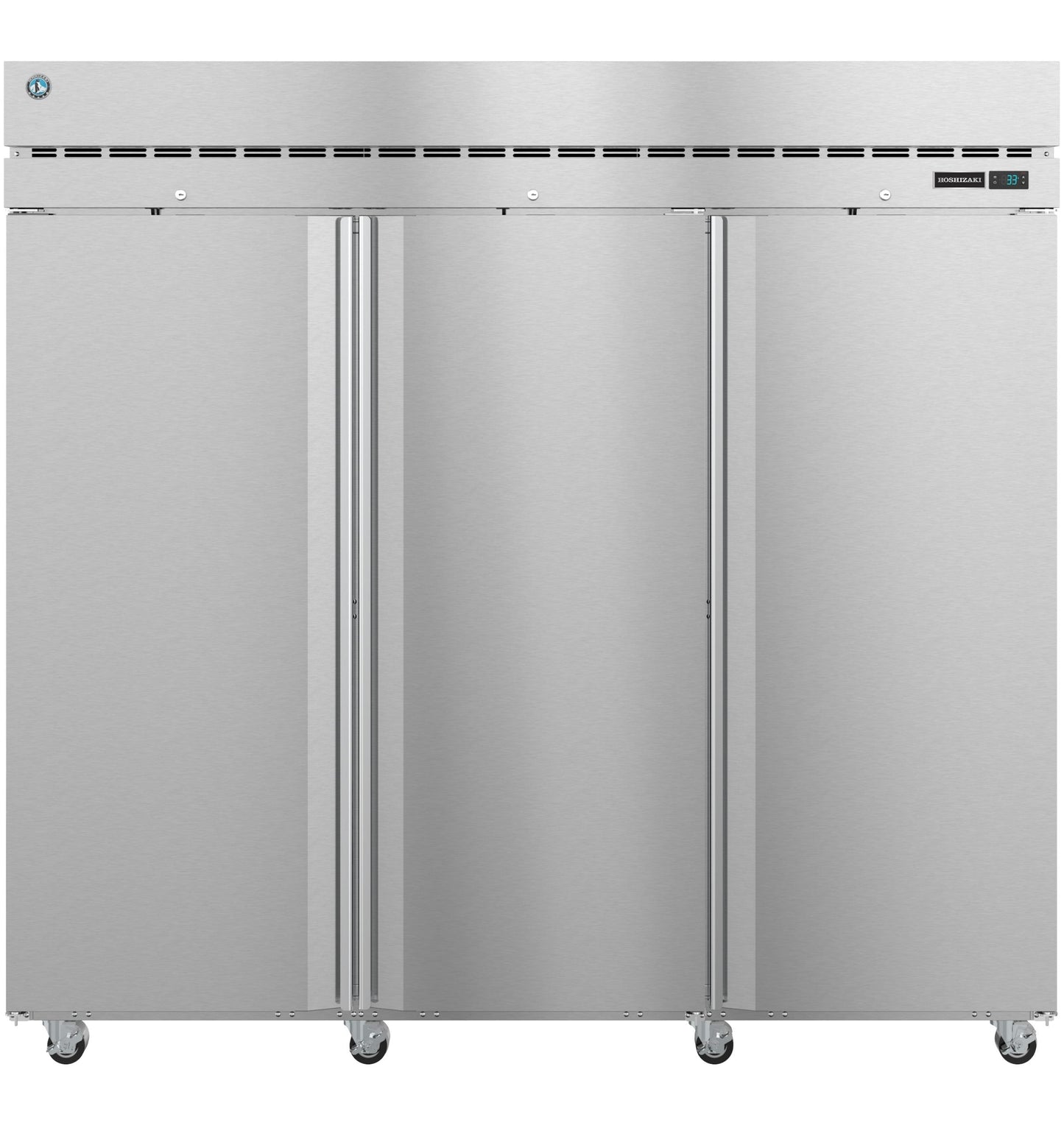 Hoshizaki F3A-FS | 83" Wide 3 Door Top Mount Reach-In Freezer - F3A-FS