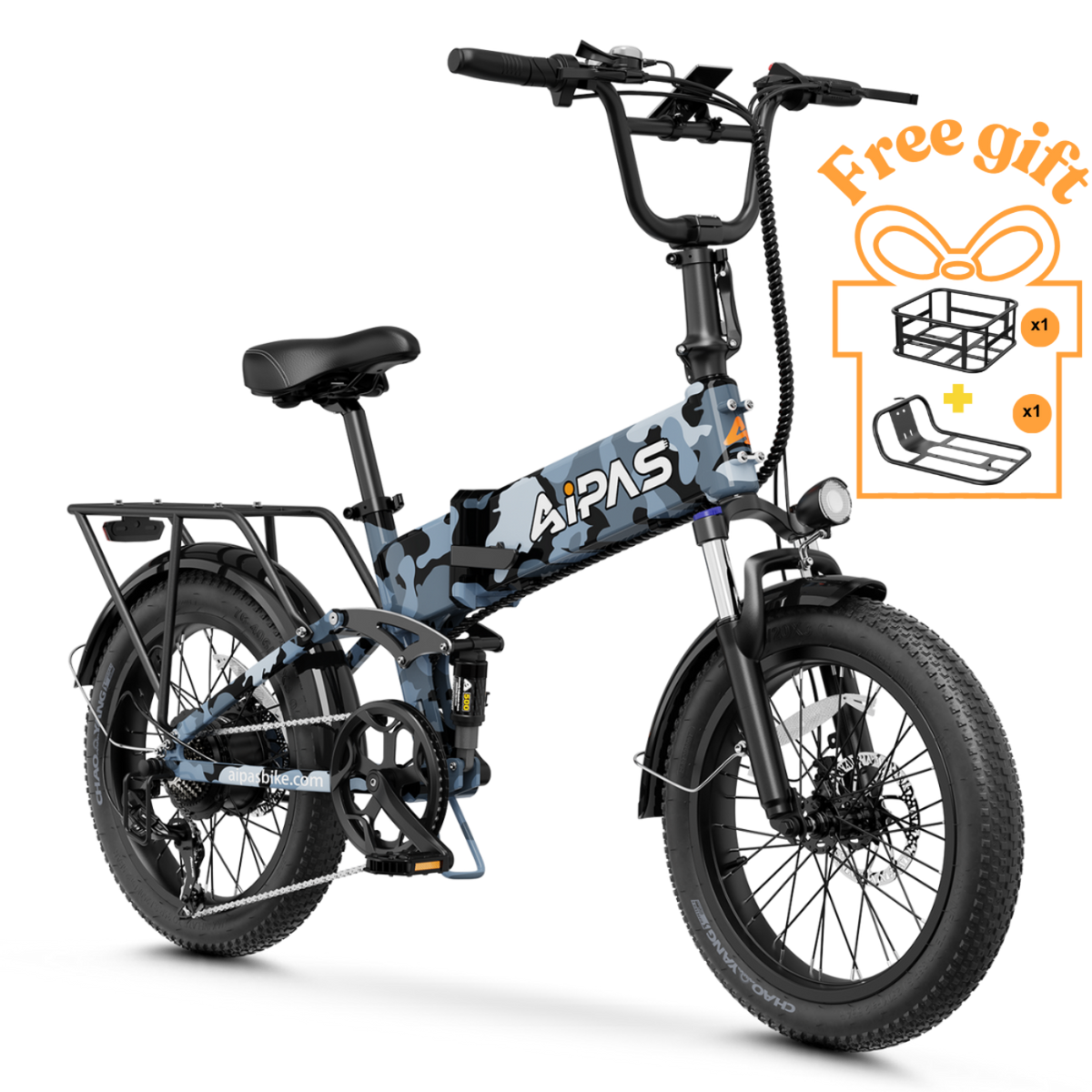 AipasF3 Adventurer Ebike - Aipas-F3-CF