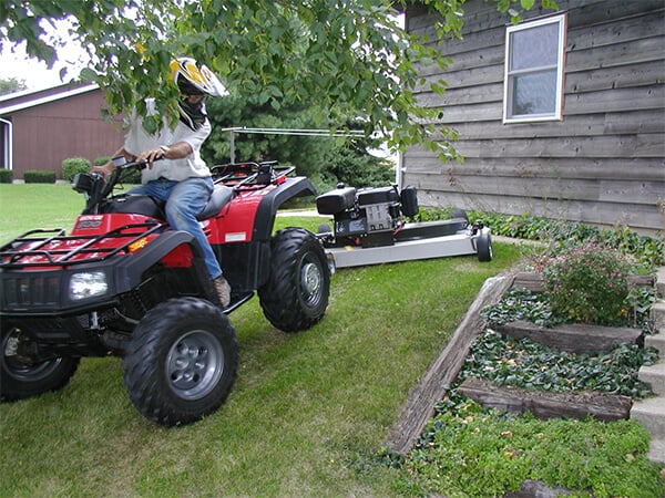 Commercial Grade Pull Behind Finish Cut Mower AcrEase Model C60BE