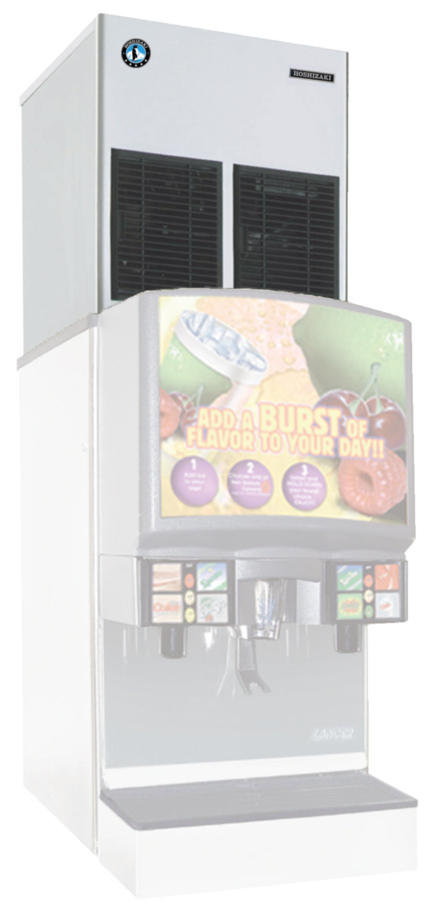 Hoshizaki | 22" Wide Air-Cooled Cubelet Ice Maker (Bin & Dispenser Sold Separately) - FD-1002MAJ-C