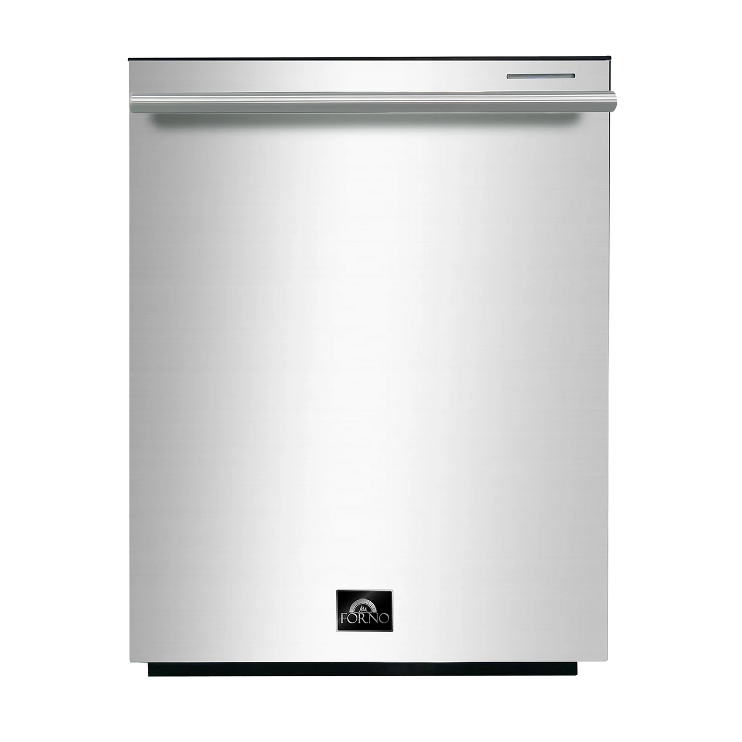 Forno 3-Piece Appliance Package - 36-Inch Dual Fuel Range, French Door Refrigerator, and Dishwasher in Stainless Steel - FBDL-004-02CAUS