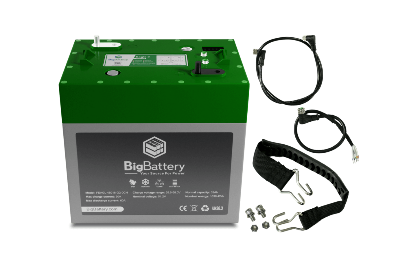 Big Battery 48V 2X EAGLE 2 KIT - K0978