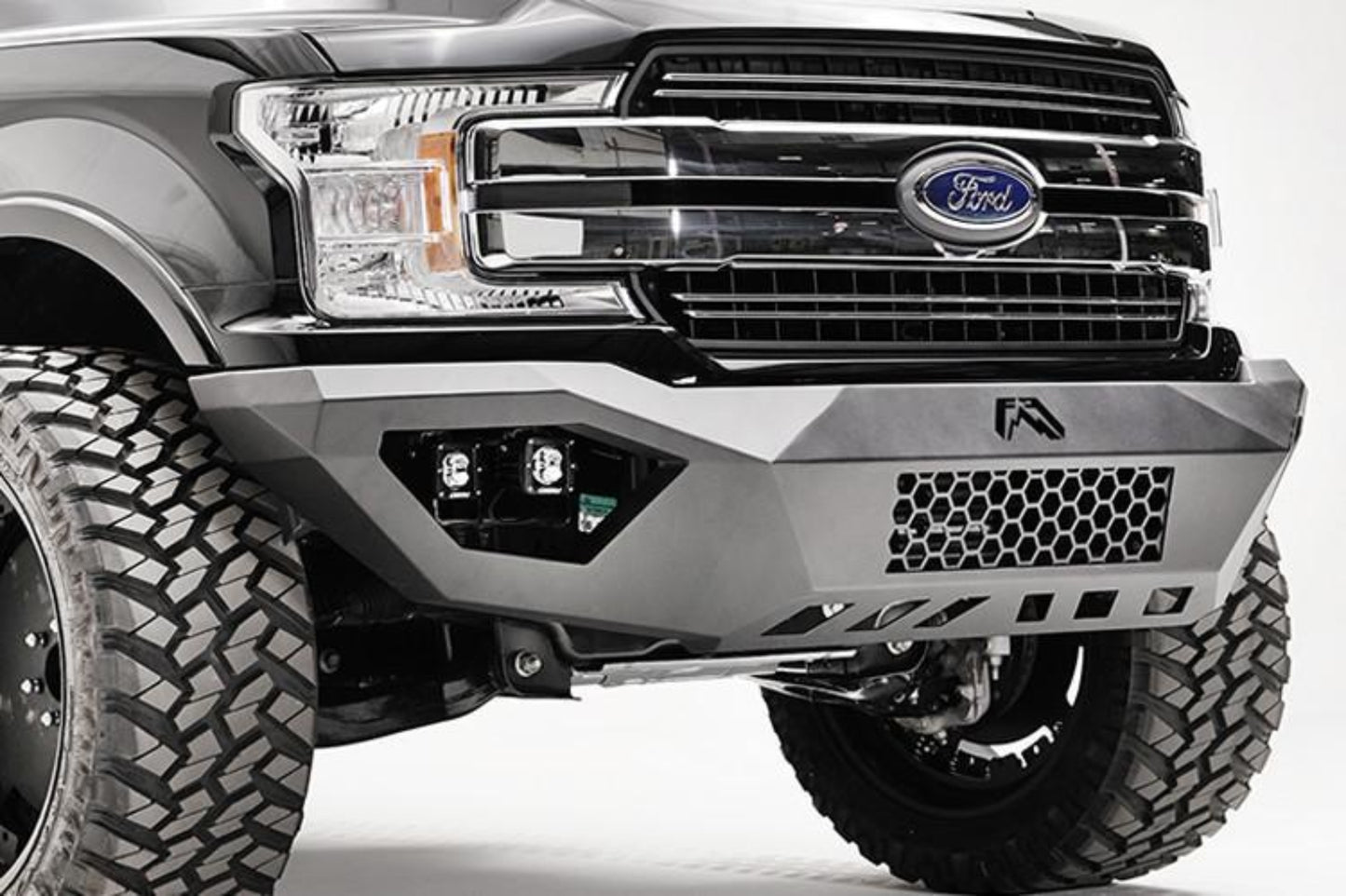 Fab Fours RGMOD-1 Ford F150 2018 Black Steel Elite ACC Relocation Bracket