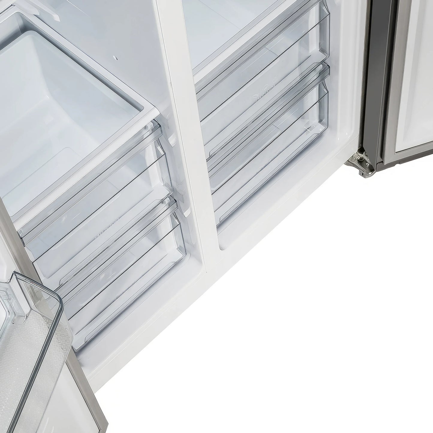 FORNO 33-Inch Side-by-Side Refrigerator, 15.6 cu.ft, in Stainless Steel  - FFRBI1805-33SB