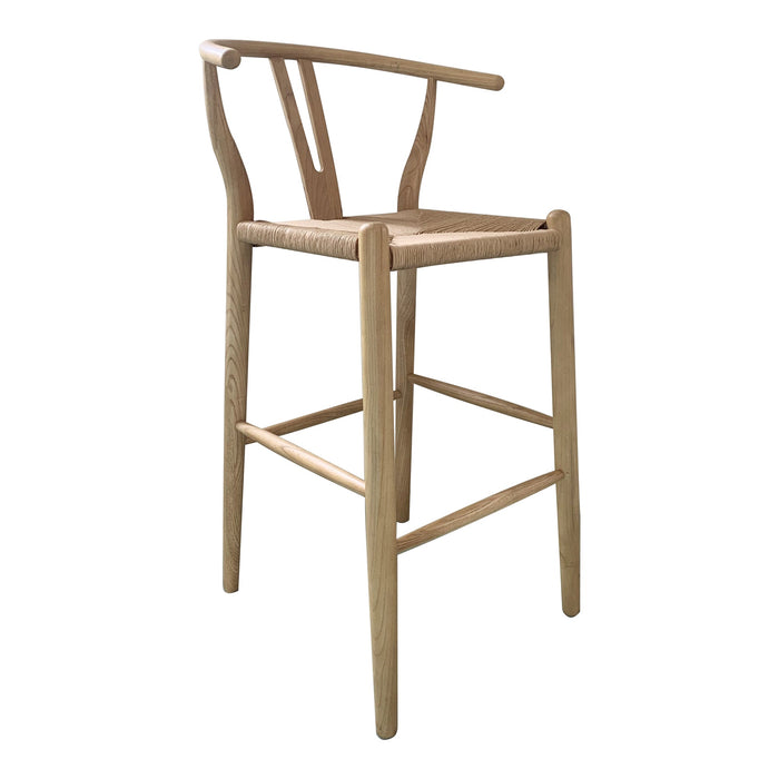 Moe's Home Collection Ventana Counter Stool Natural FG-1018-24