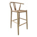 Moe's Home Collection Ventana Counter Stool Natural FG-1018-24