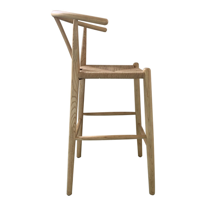 Moe's Home Collection Ventana Counter Stool Natural FG-1018-24