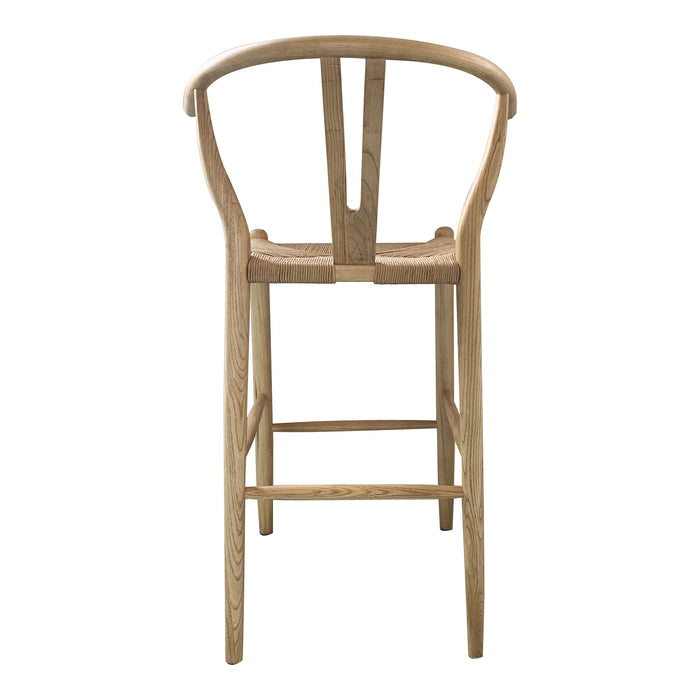 Moe's Home Collection Ventana Counter Stool Natural FG-1018-24