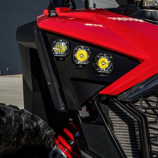 Baja Designs Polaris RZR Pro / Turbo R S1 Triple LED/Laser Headlight Kit - 447157