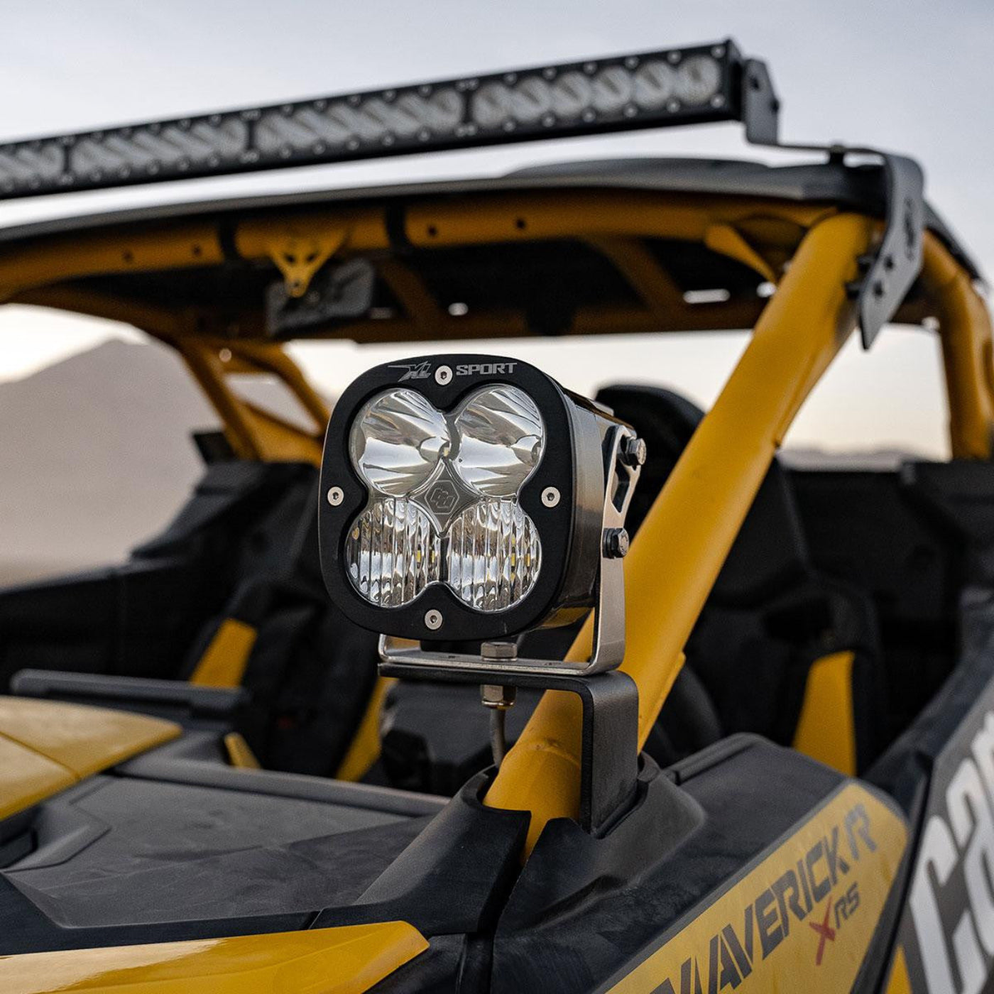 Baja Designs Can Am Maverick R XL Sport A-Pillar Kit - 448187
