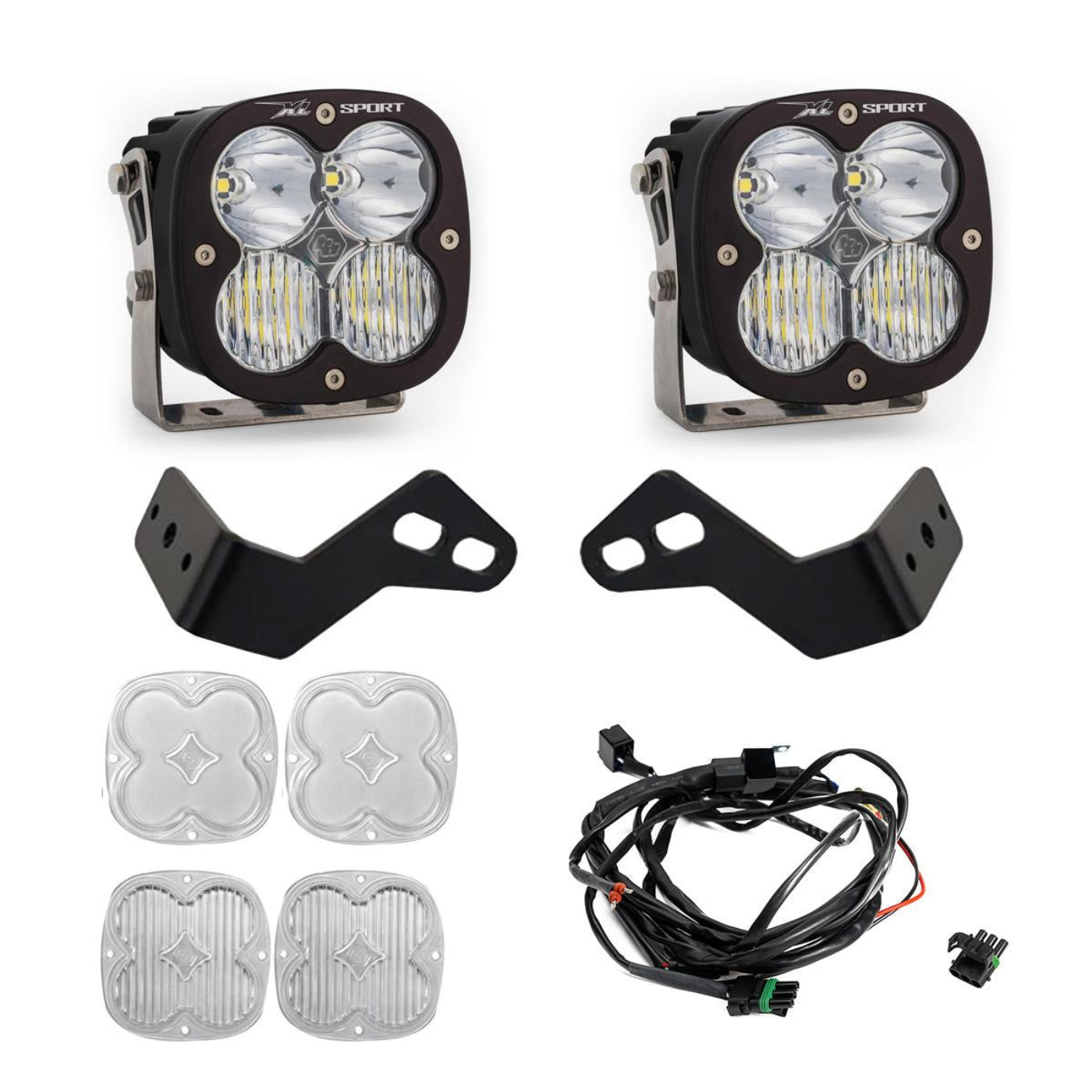 Baja Designs Can Am Maverick R XL Sport A-Pillar Kit - 448187