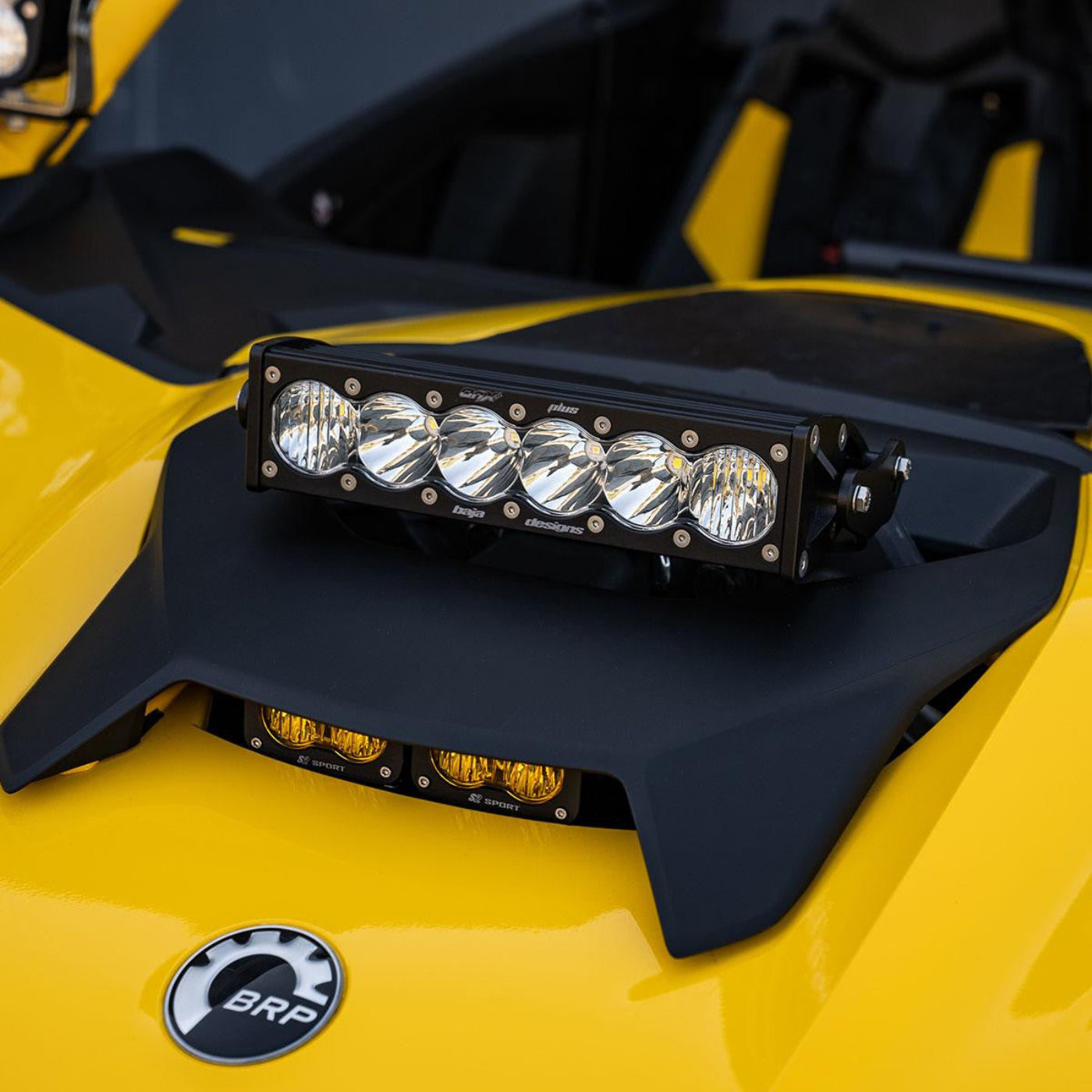 Baja Designs Can Am Maverick R 10" OnX6+ Shock Tower Kit - 448192