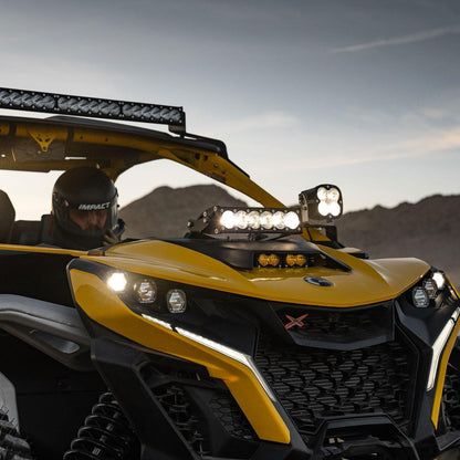Baja Designs Can Am Maverick R 10" OnX6+ Shock Tower Kit - 448192
