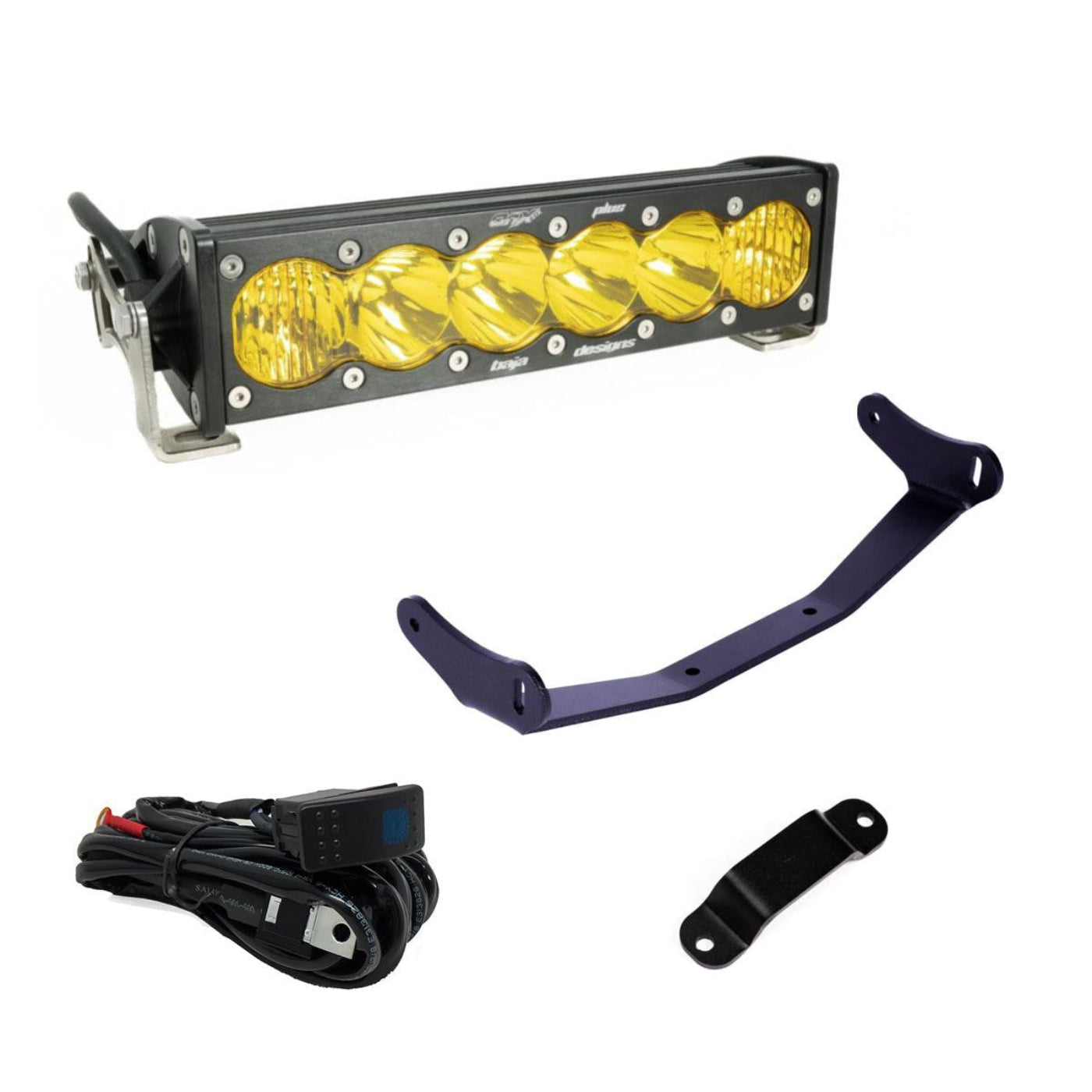 Baja Designs Can Am Maverick R 10" OnX6+ Shock Tower Kit - 448192