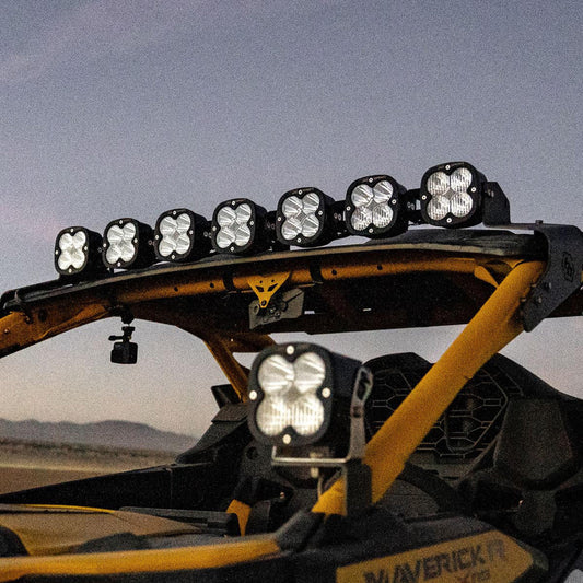 Baja Designs Can Am Maverick R 7XL Linkable Roof Mount Kit - 448200
