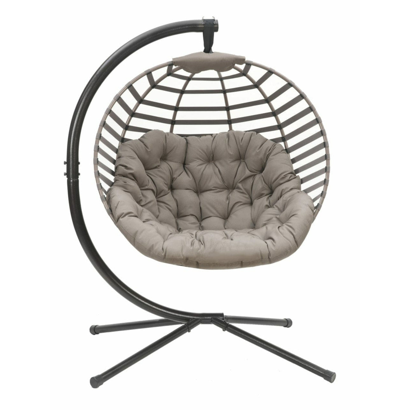 FlowerHouse Hanging Ball Chair w/ Stand - FHMOD100-SAND