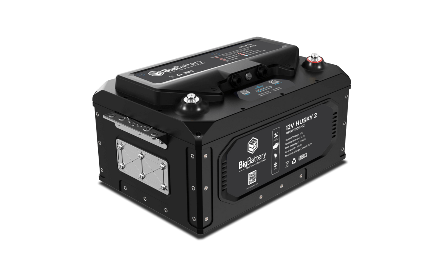 Big Battery 12V 1X HUSKY 2 KIT – AIMS + CHARGER - K0743