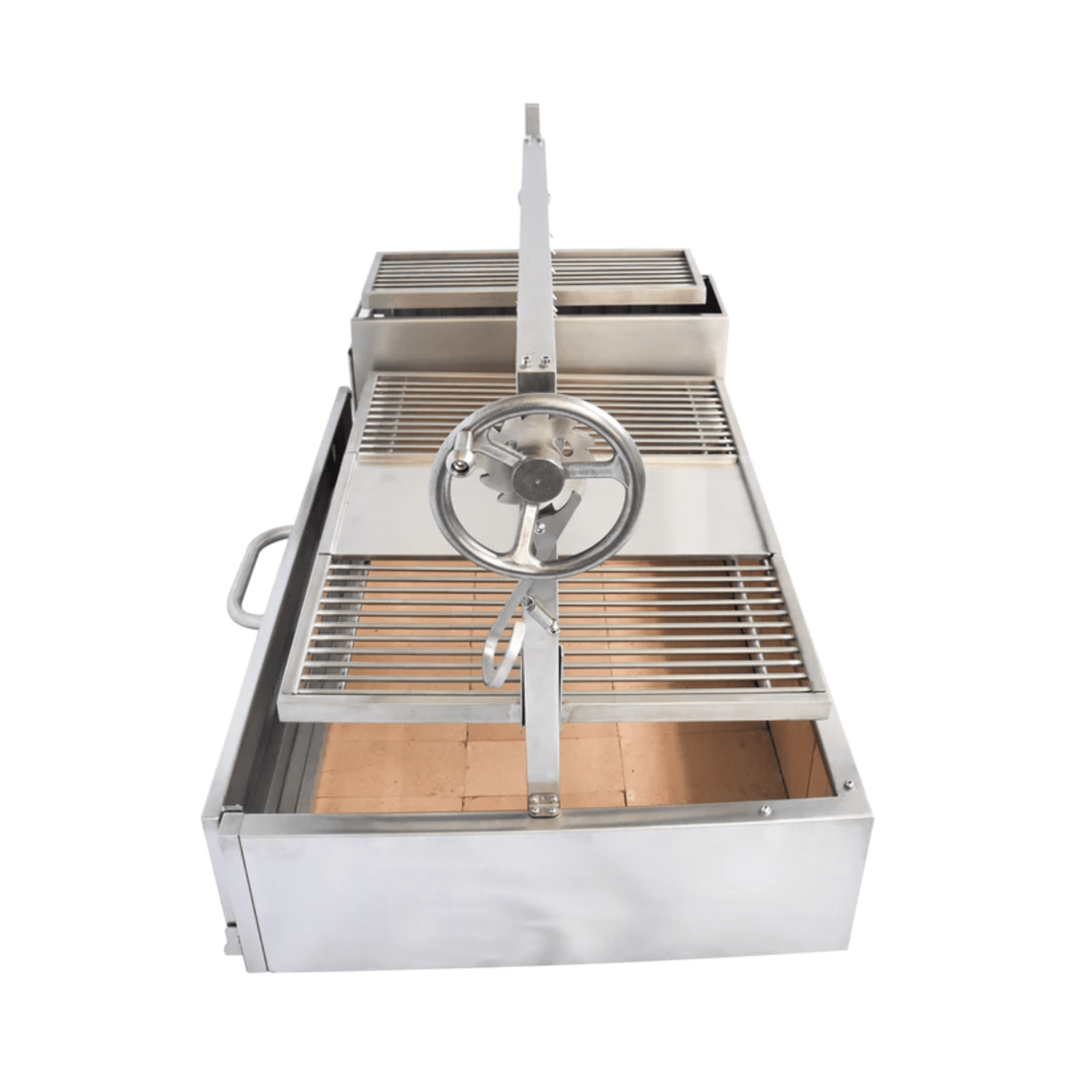 Tgwood BBQ Bauilt-In Argentine Wood Fire & Charcoal Grill-BBQ25SS - BBQ25SS