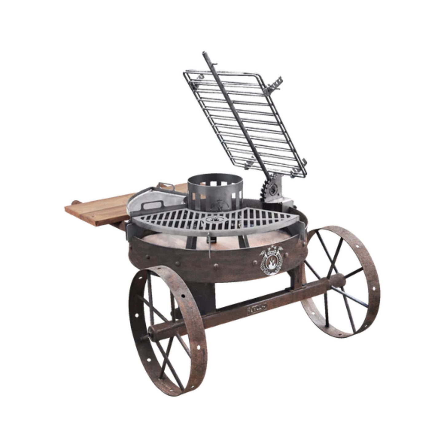 Fogues TX Alamo 80 Open Fire Argentine Wood and Charcoal Grill - FJL-ALA-001