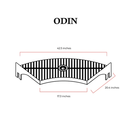 Fogues TX Curved Grill for Open Fire Grill - TXGRILL80