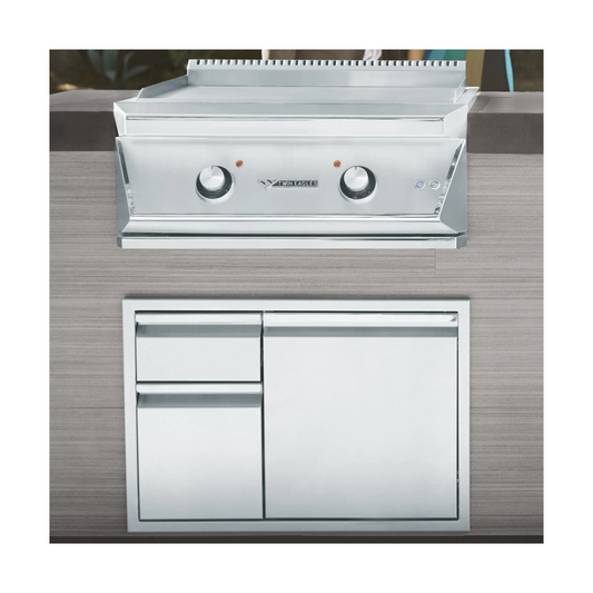 Twin Eagles Teppanyaki Built-In Gas Griddle - TETG30-CL