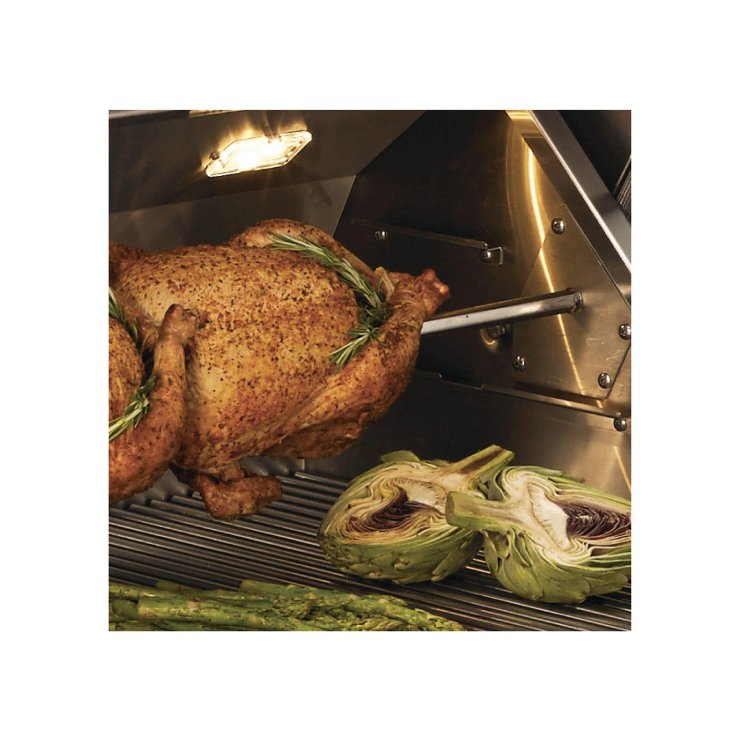 Twin Eagles 36" Pellet Built-In Grill and Smoker with Rotisserie - TEPG36R