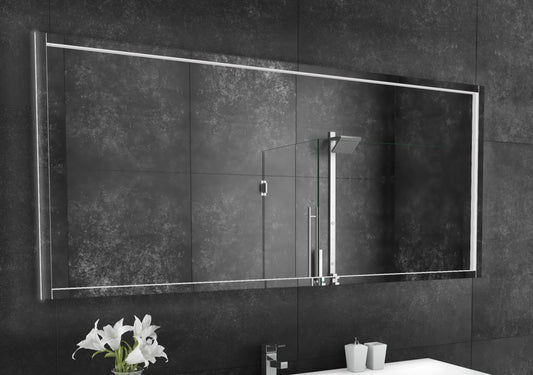 Paris Mirror 70" x 32" Rectangle Flore LED Lighted Mirror 6000K - FLORX70326000
