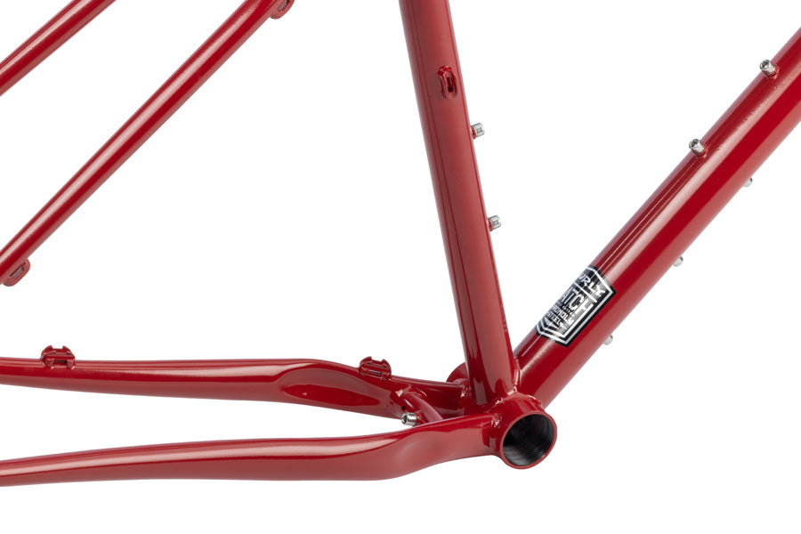 NEW Surly Bridge Club Gravel Touring Adventure Frameset - 27.5", Steel, Lingering Cranberry