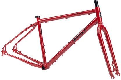 NEW Surly Bridge Club Gravel Touring Adventure Frameset - 27.5", Steel, Lingering Cranberry