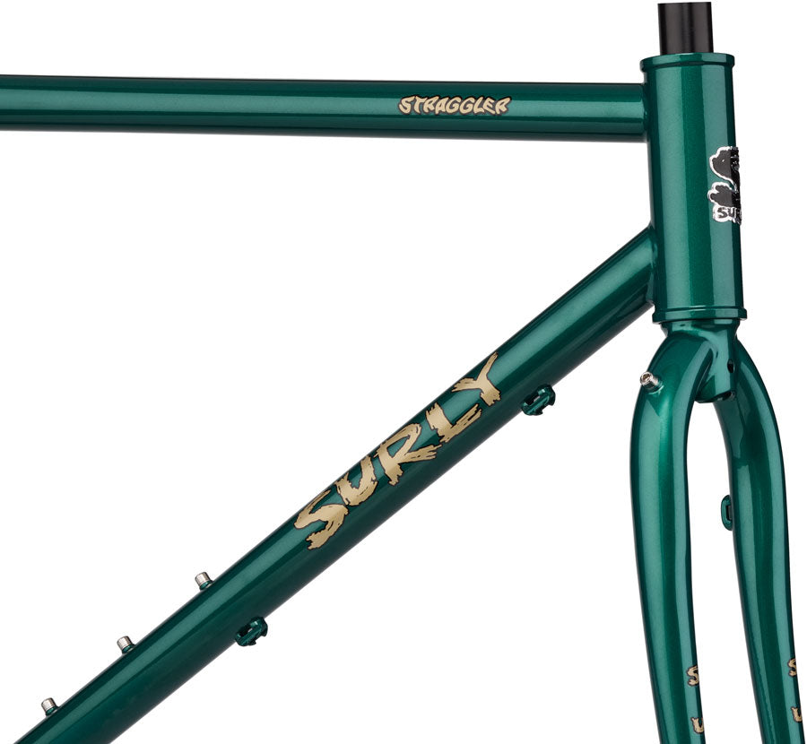 NEW Surly Straggler Steel Gravel Frameset - Subtropic Algae - 210000070363