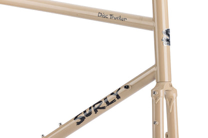 NEW Surly Disc Trucker Frameset - Steel, Touring, 700c, Grandpa's Khakis - 210000073684