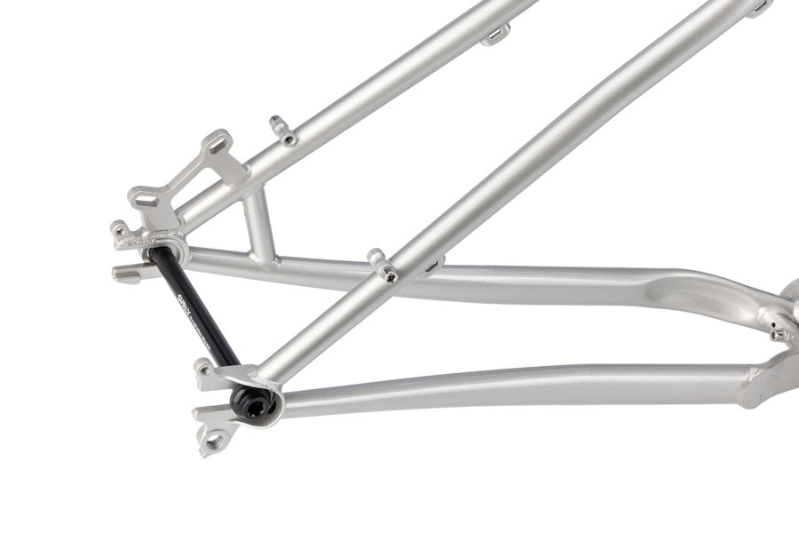 NEW Surly Krampus Frameset - 29", Steel, Salmon Skin Silver - 210000074277