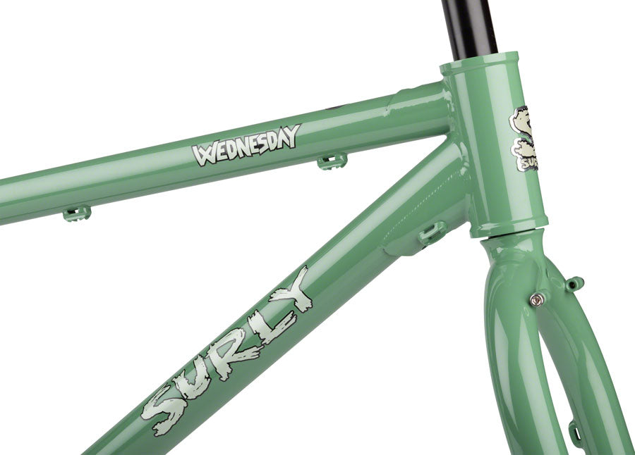 NEW Surly Wednesday Fat Bike Frameset - 26", Steel, Shangri-La Green - 210000045319