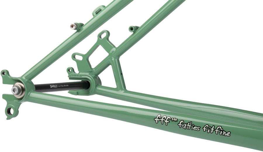 NEW Surly Wednesday Fat Bike Frameset - 26", Steel, Shangri-La Green - 210000045319