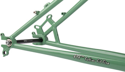 NEW Surly Wednesday Fat Bike Frameset - 26", Steel, Shangri-La Green - 210000045319