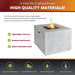 Kai 32" Outdoor Concrete Fire Pit for Patio