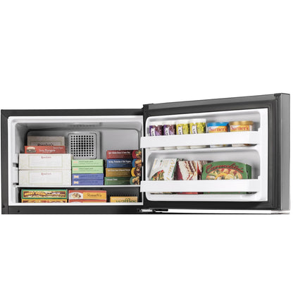 GE APPLIANCES 17.5 Cu. Ft. Top-Freezer Refrigerator in Stainless Steel - GTS18HYNRFS