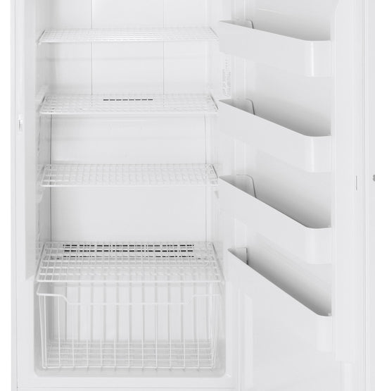 GE APPLIANCES 17.3 Cu. Ft. Frost-Free Garage Ready Upright Freezer White - FUF17SMRWW