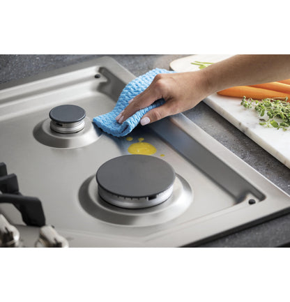 GE APPLIANCES PGP9830SRSS GE Profile™ 30" Built-In Gas Downdraft Cooktop in Stainless Steel - PGP9830SRSS