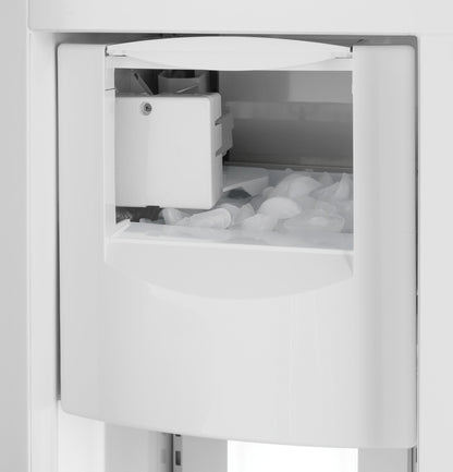 GE APPLIANCES Profile 48" Smart Built-In Side-by-Side Refrigerator with Dispenser in Stainless Steel - PSB48YSNSS