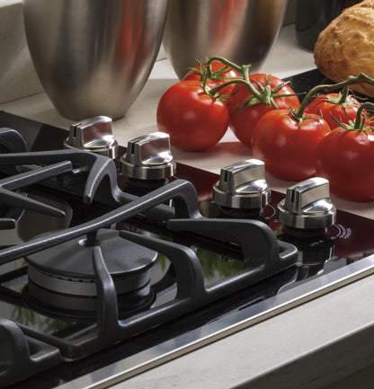GE APPLIANCES PGP9830SRSS GE Profile™ 30" Built-In Gas Downdraft Cooktop in Stainless Steel - PGP9830SRSS