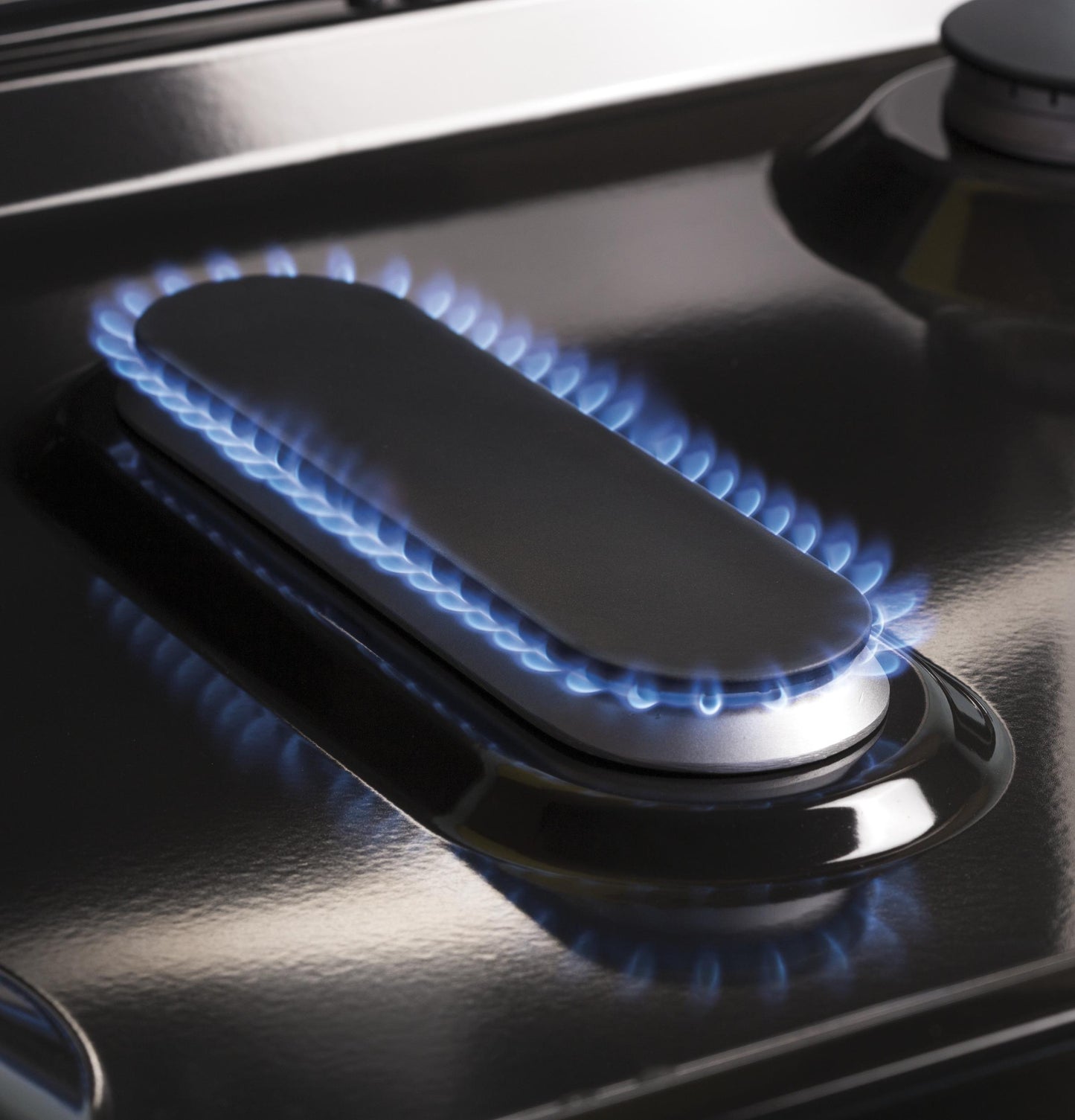 GE APPLIANCES GE Profile 30" Free-Standing Gas Double Oven Convection Fingerprint Resistant Range with No Preheat Air Fry in Stainless Steel - PGB965YPFS