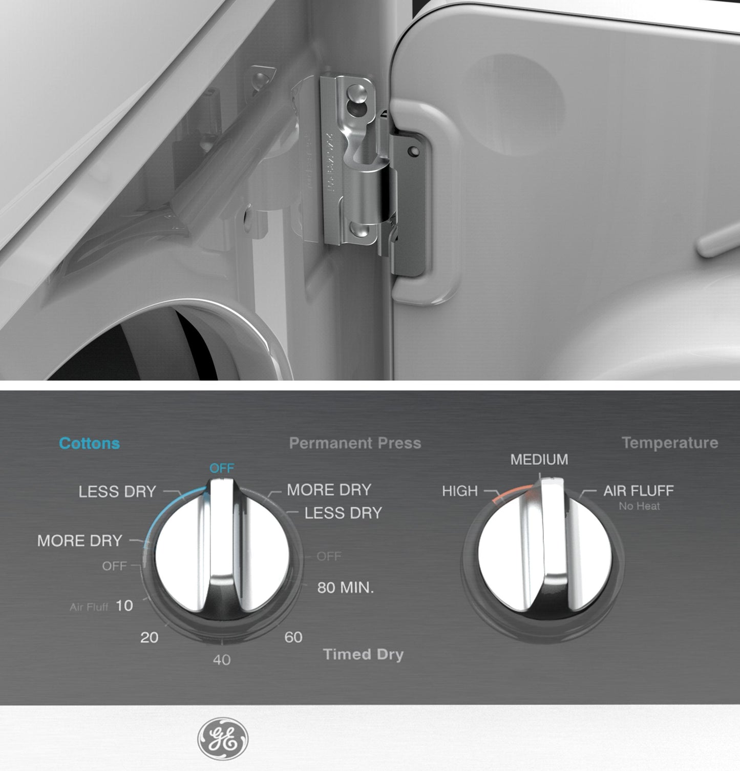 GE APPLIANCES GE 7.4 cu. ft. Capacity aluminized alloy drum Commercial Gas Dryer with Sensor Dry, Built-In App Payment System SITE WIFI REQUIRED White - VTD52GASRWB